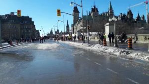 Feb 13th Ottawa Freedom Convoy protests_Moment