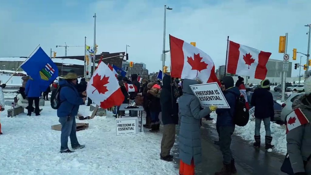 Feb 26 Ottawa Freedom protest_Moment