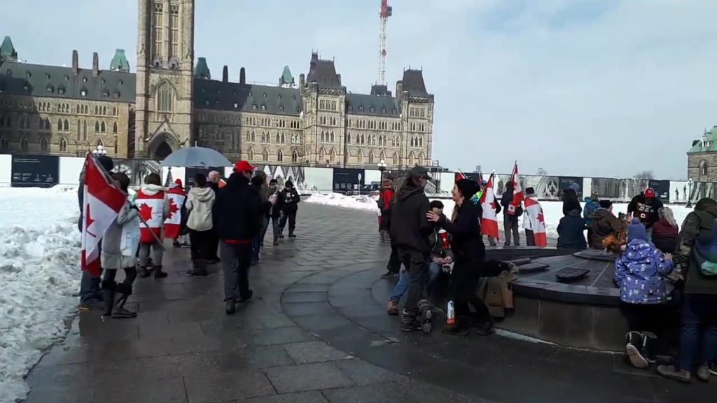 March 6 ... Ottawa Freedom protest_Moment