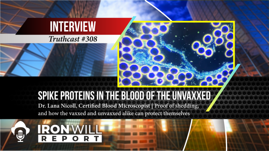 308 Spike Proteins in the Blood of the Unvaxxed