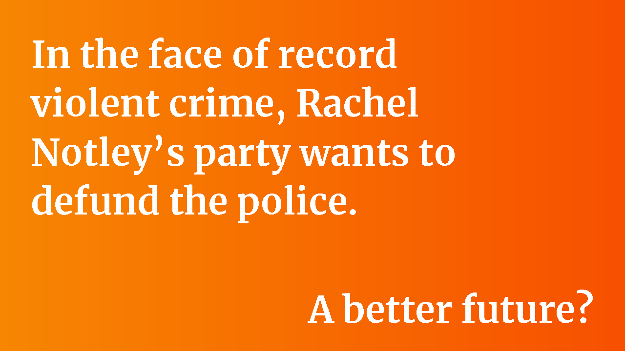 Not Notley Defund the Police Featured Image