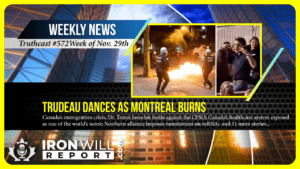 Trudeau Dances While Montreal Burns